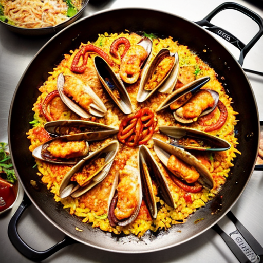 сковородка для паэльи 