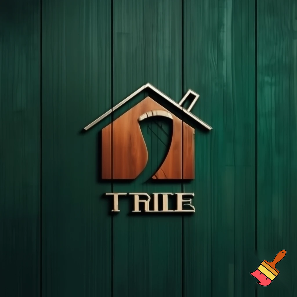 Logo "The Wood Shed" golf simulator 