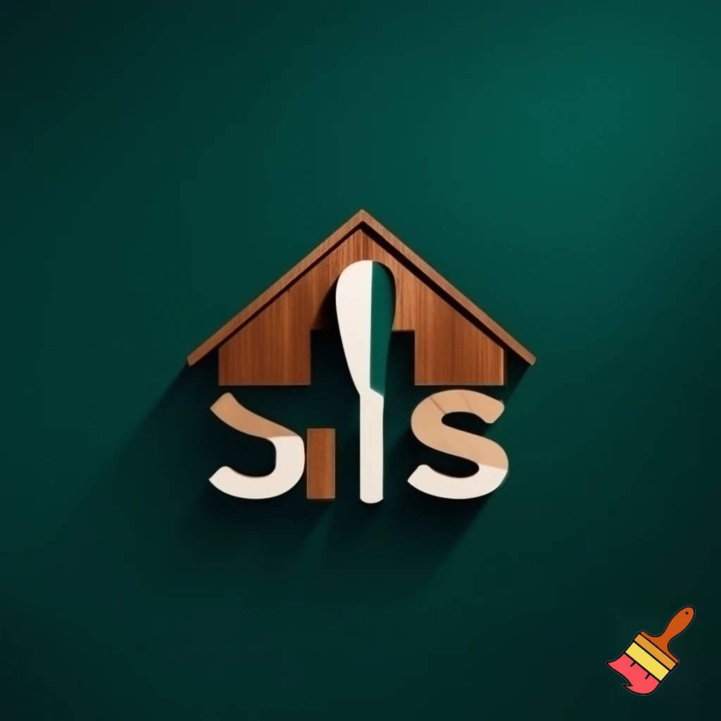 Logo "The Wood Shed" golf simulator 