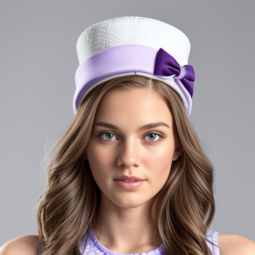 Easter top hat headband, Easter bunny headband, top hat, purple and white top hat headband