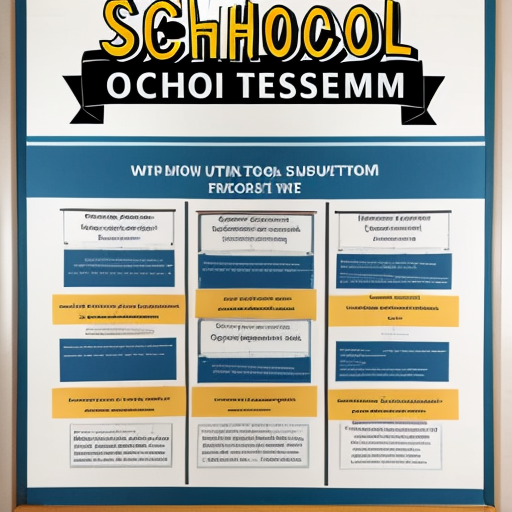 create school based OT team poster
