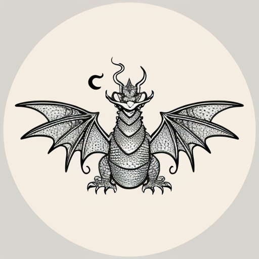 A dragon with 4 wings it looks like its snoring it has round slick scales with an orange tongue tufted hair on its head long tail with shorts barbs with huge orange eyes and a long snout with small nostrils make it look cute