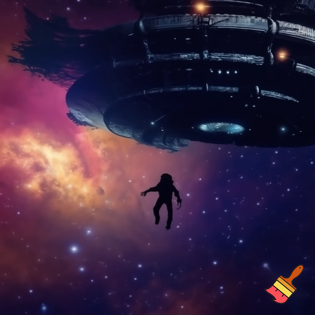 Outside of the simulation 