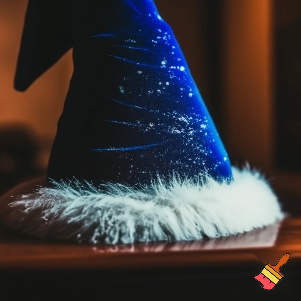 A wizard Christmas hat