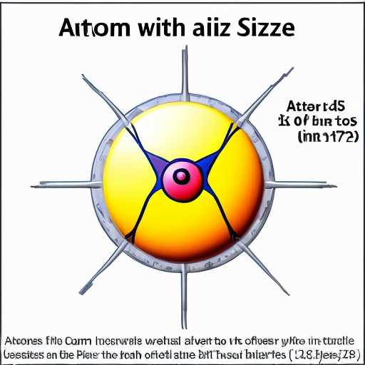 atom with size
