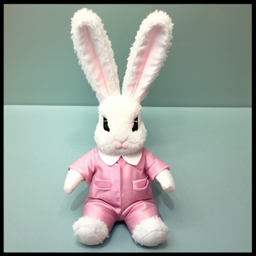 Donald trump in pink bunny rabbit wonssie 