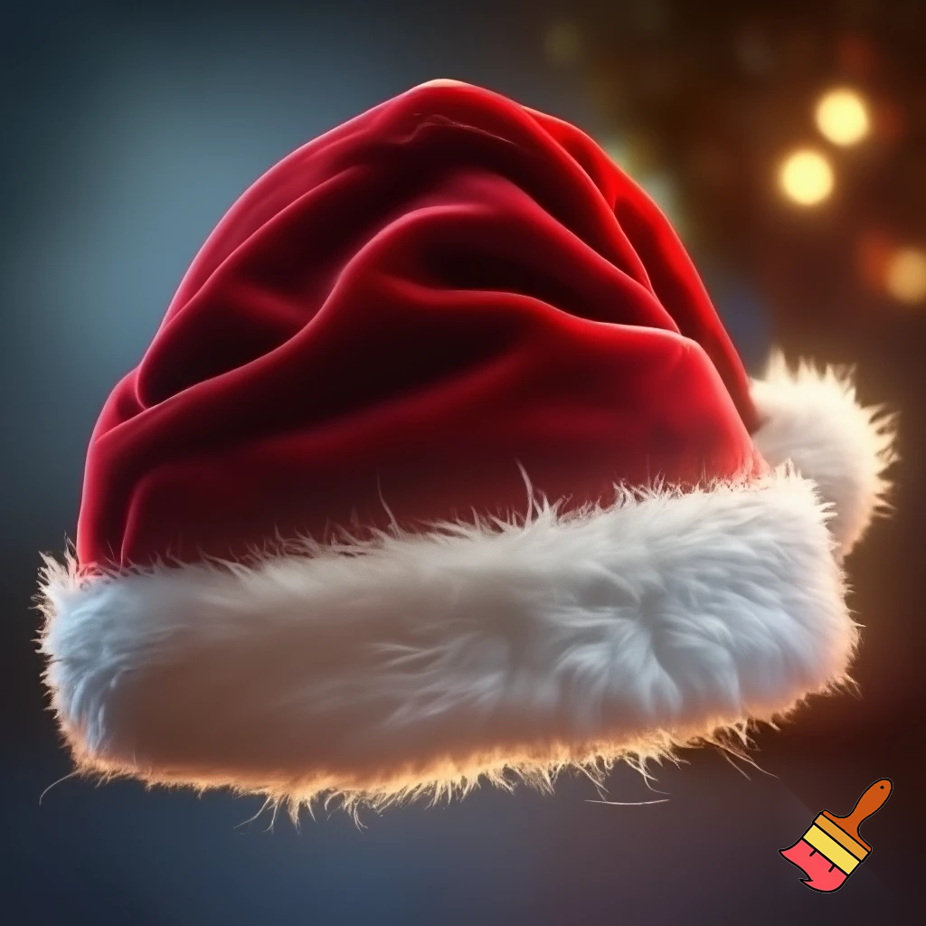 Santa Claus hat velvet Christmas Santa Claus hat 