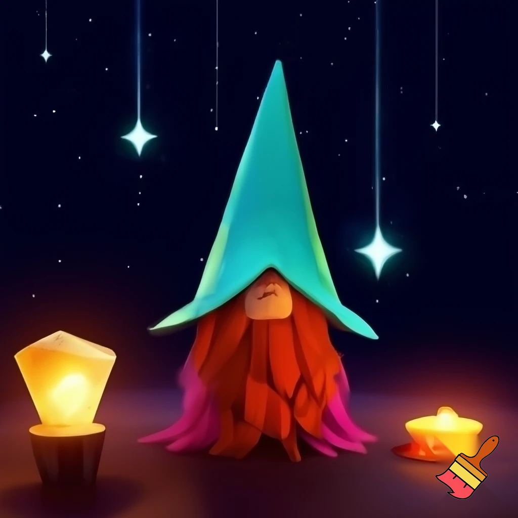 A wizard Christmas hat