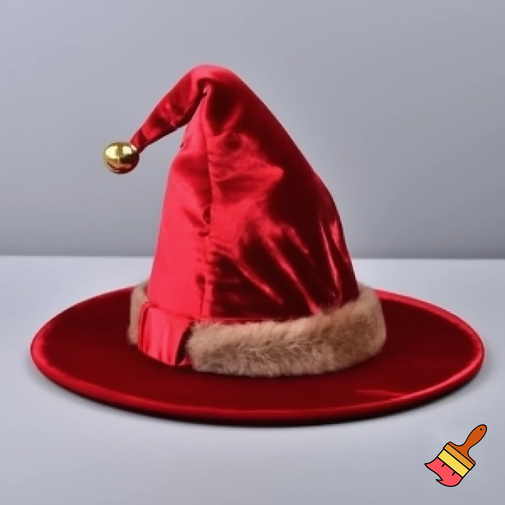 Wizard Christmas hat, wizard Christmas hat, Santa Claus hat velvet fabric