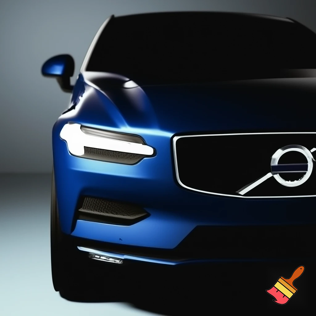 Volvo blau
