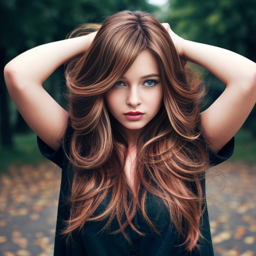 Hair fall girl picture 