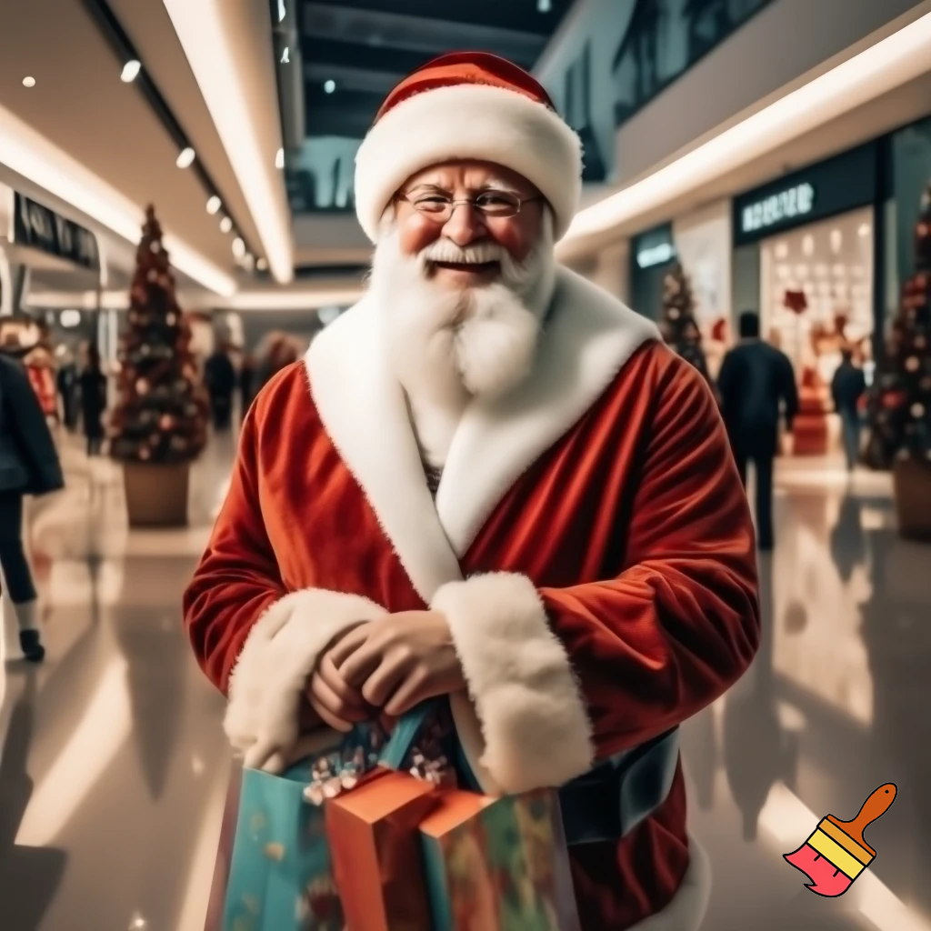 Santa Claus shopping mall