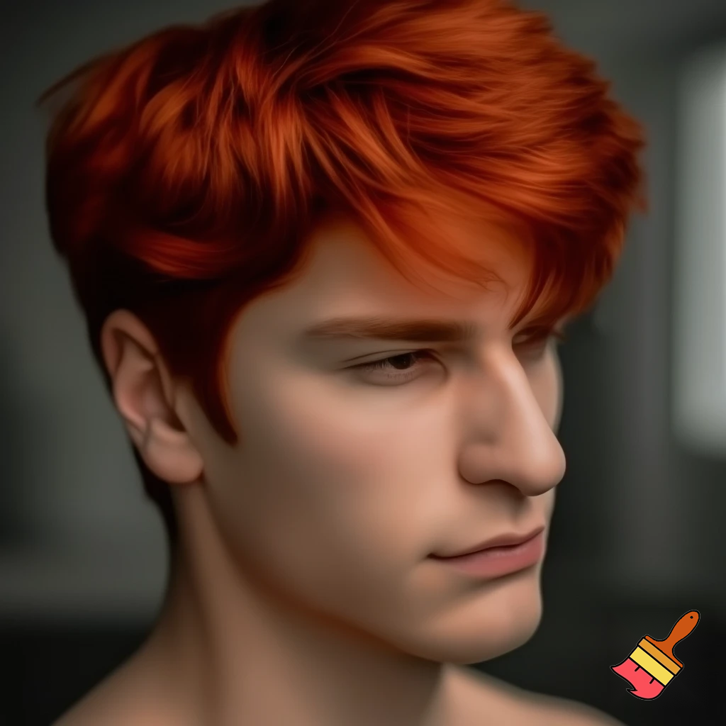 Man with red hair 

