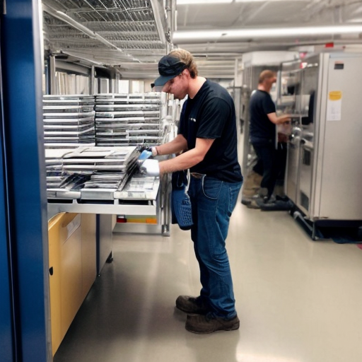 A famous person doing a normal job
