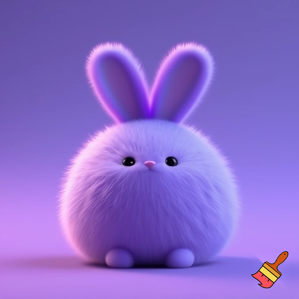 Cute bunny
Purple