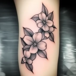 may birth flower tattoo
