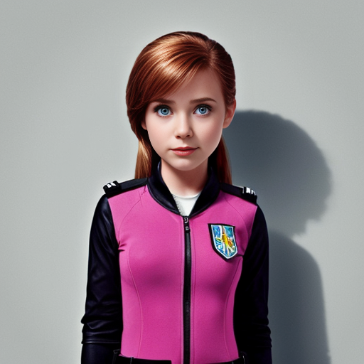 Fairly OddParents girl wearing spy uniform