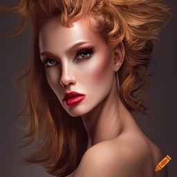 photo realistic sexy nude woman naked sexy boobs vigina
