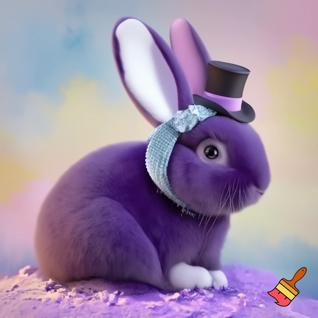 Easter bunny headband velvet Easter bunny, bunny ears, purple and white bunny velvet headband Easter bunny ears headband top hat