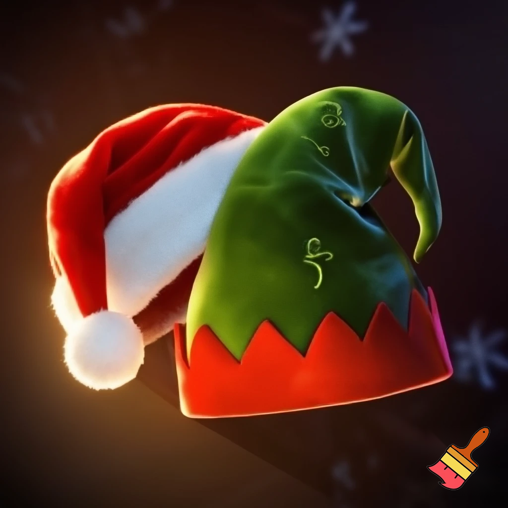 Christmas hat Santa Claus, the elf hat velvet