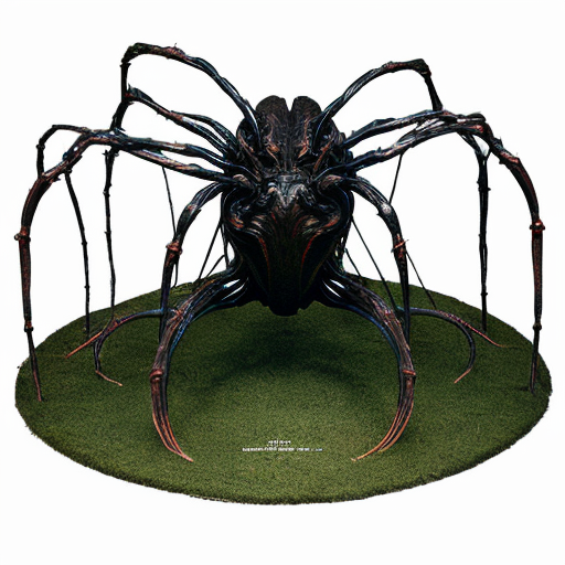 Central Object: A large, dark figure composed of an organic or alien Creature with several white, curved limbs (similar to a giant spider or the Mind Flayer monster from Stranger Things).
Style and Texture: The object appears to be made of a viscous substance that flows in protective streams downward, connecting with the ground.
Environment: The action takes place in an open space with green grass. In the background, a complex metal structure of intertwined tubes or wires is visible, reminiscent of scaffolding or an abstract installation.
Text: Large white text "FIELDWAVE" is superimposed in the center of the image, with the number "20ctrl
" just below. The font has a "cut" or glitchy effect, lending a digital or industrial aesthetic.