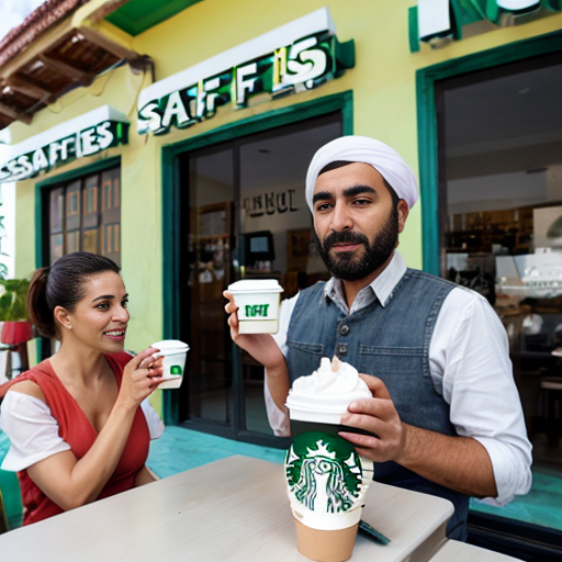 Turkish Caribbean Island Turkish speaking starbucks