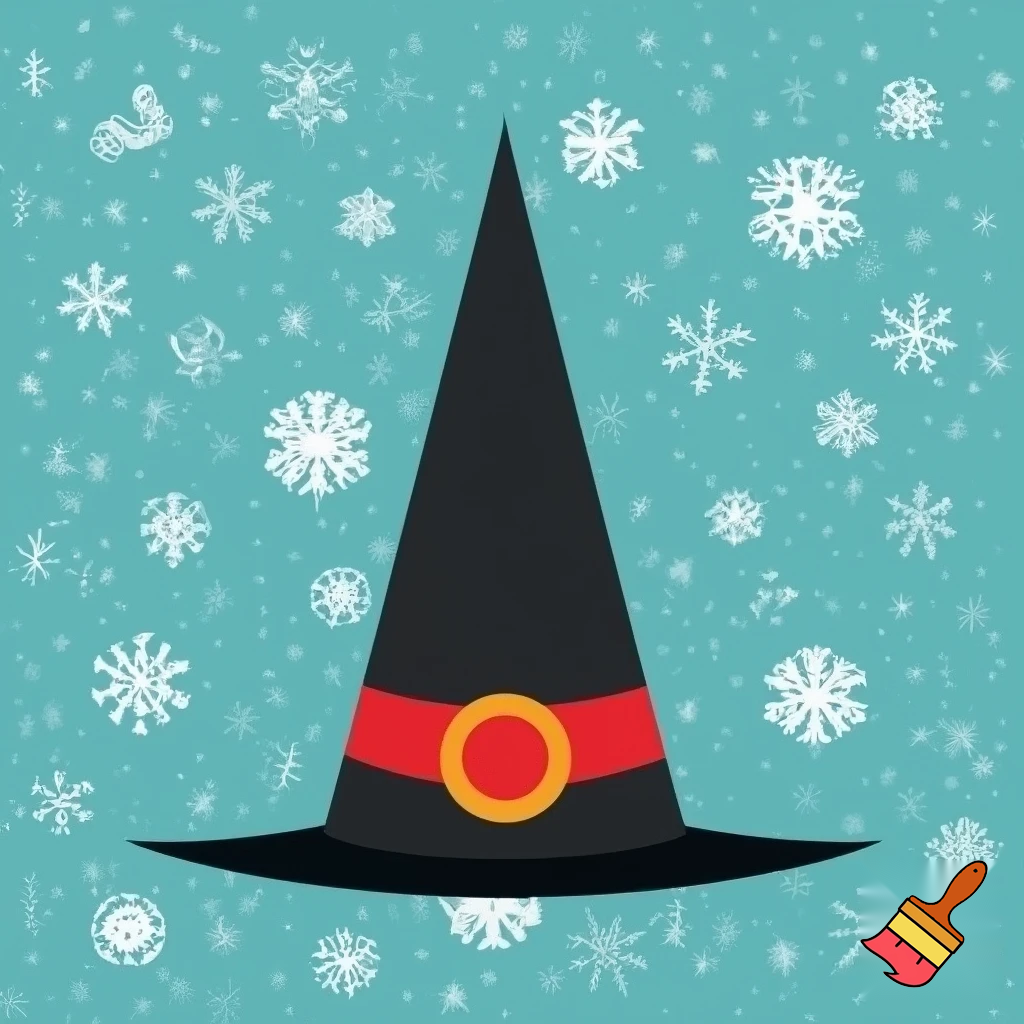A wizard Christmas hat