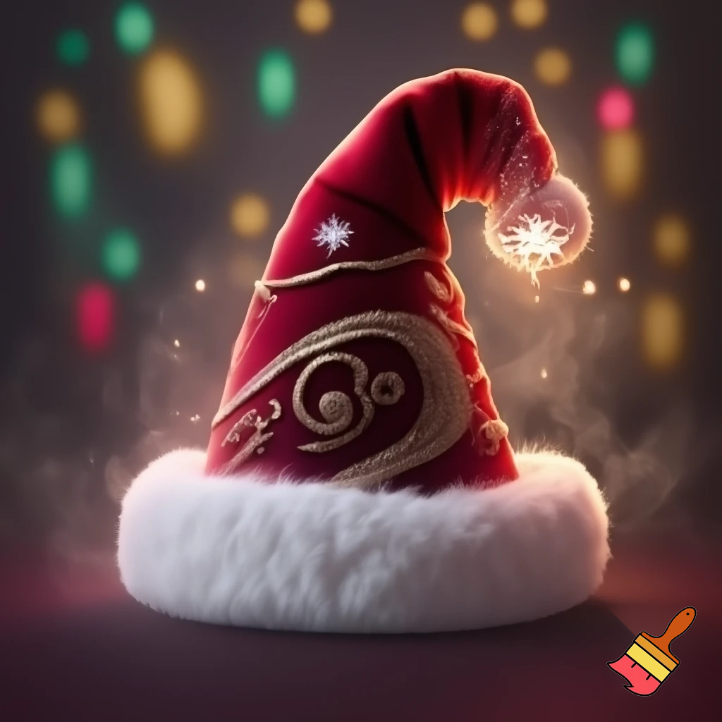  Christmas wizard hat Santa Claus hat