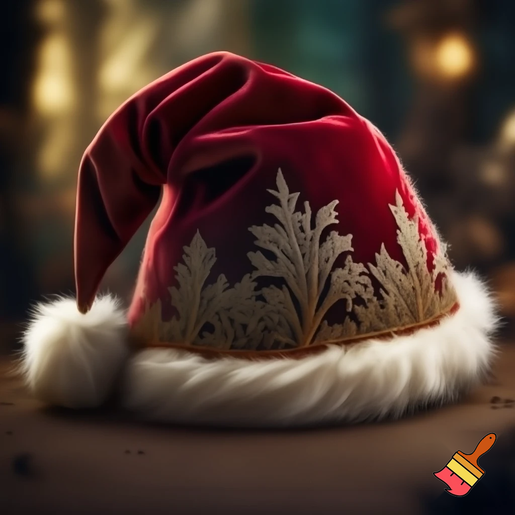 Elf Santa Claus hat velvet Santa Claus elf hat Santa Clau elf hat velvet