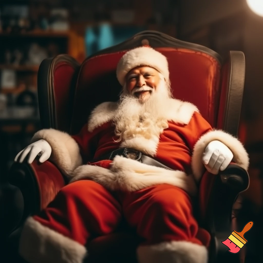 Santa Claus chair💫🌠⭐️🌟 Santa Claus