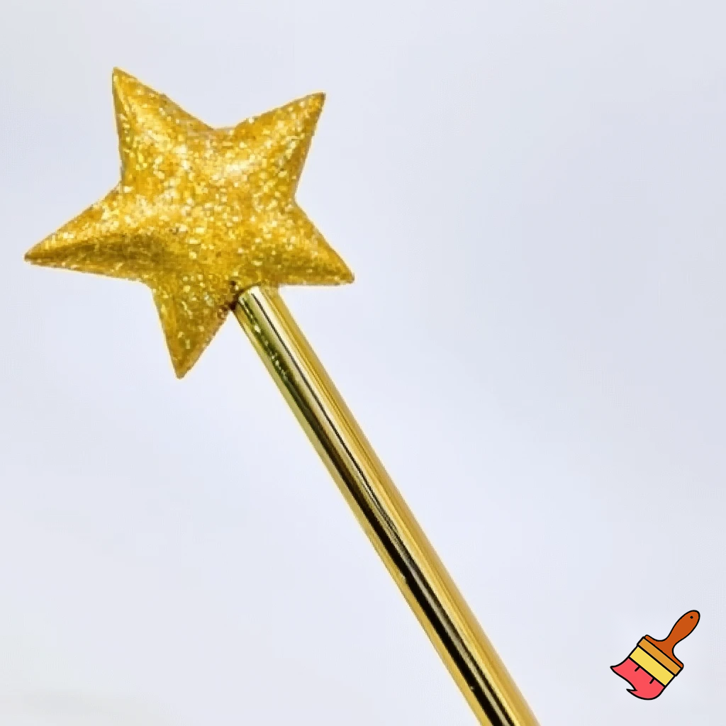 A magic star wand