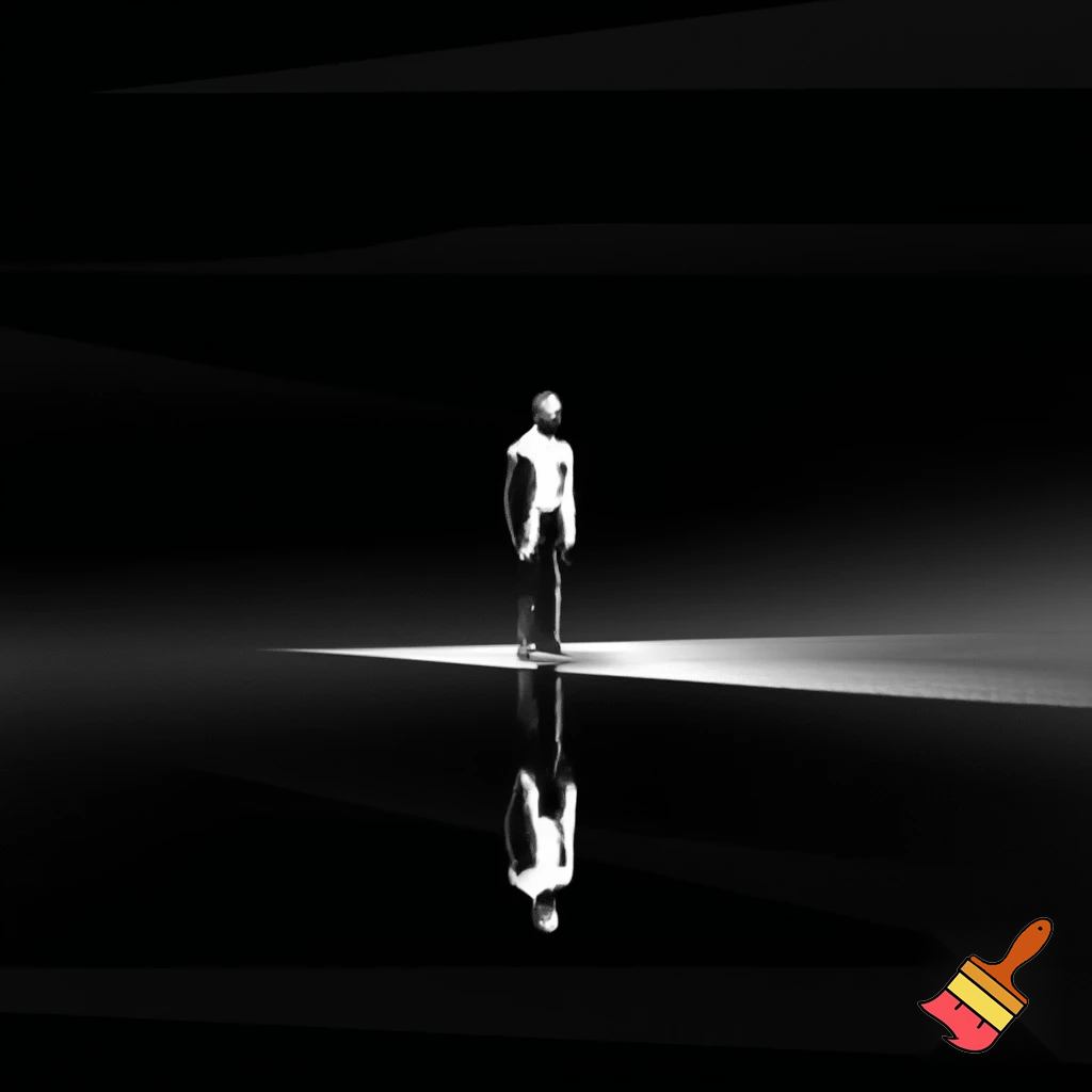 write "What you see is what you are"  