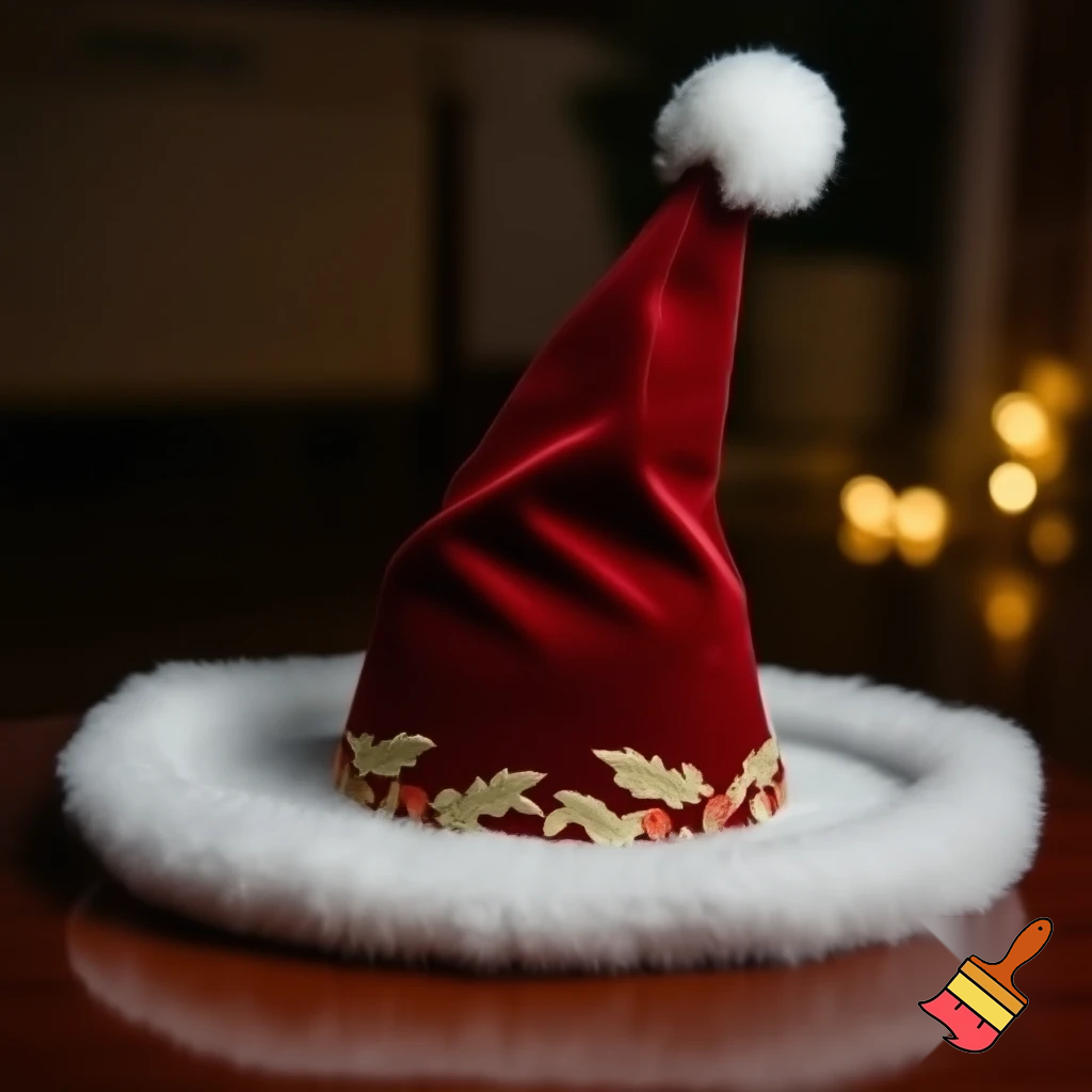 Christmas wizard hat