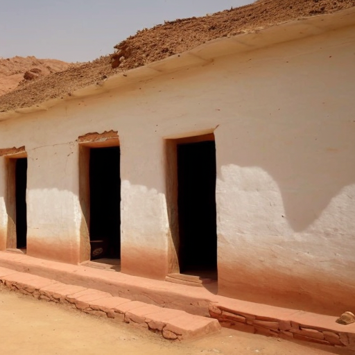 A house in the Indus valley add more vegitation
