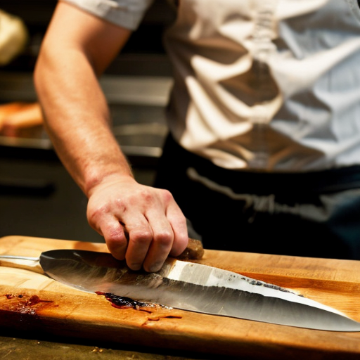 Make me a butcher sighn with a cow and butcher’s knife and clever with other meats make it say jamieson and sons 