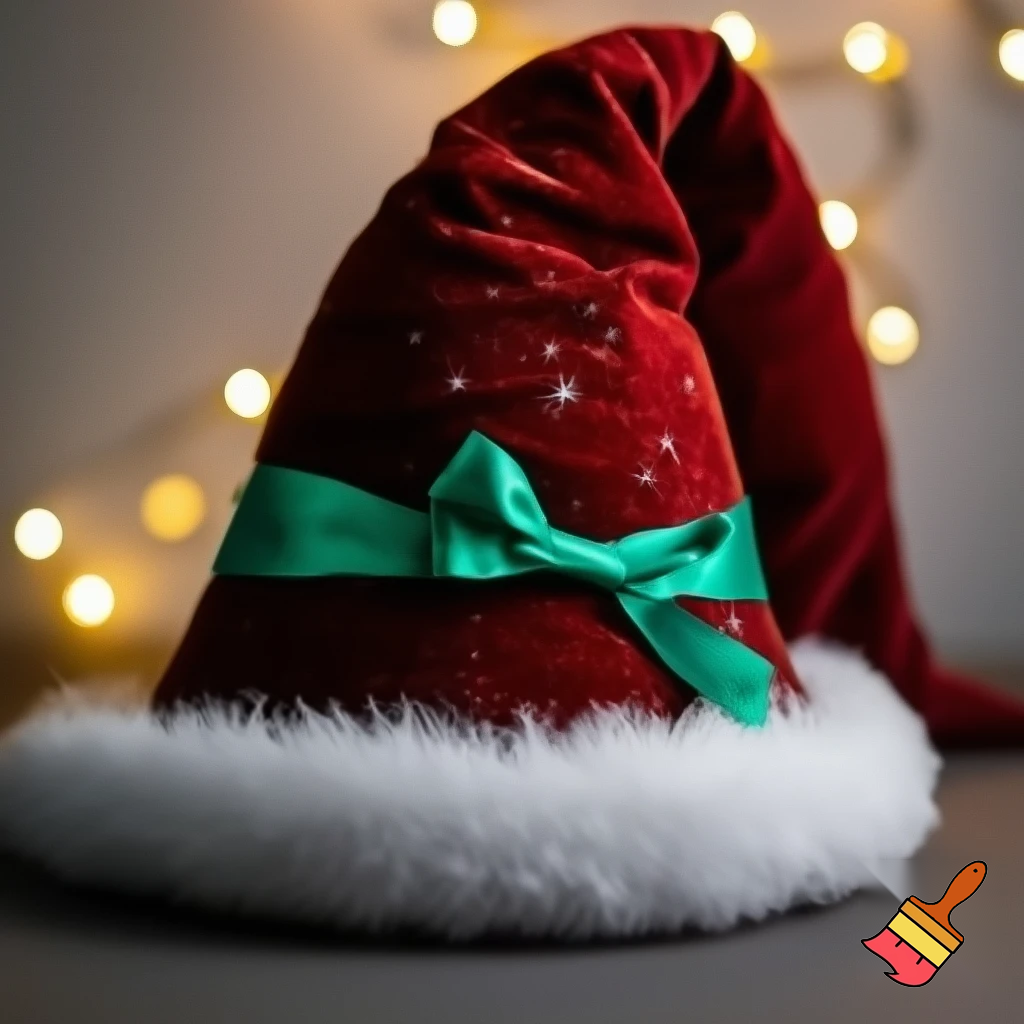 Christmas wizard hat