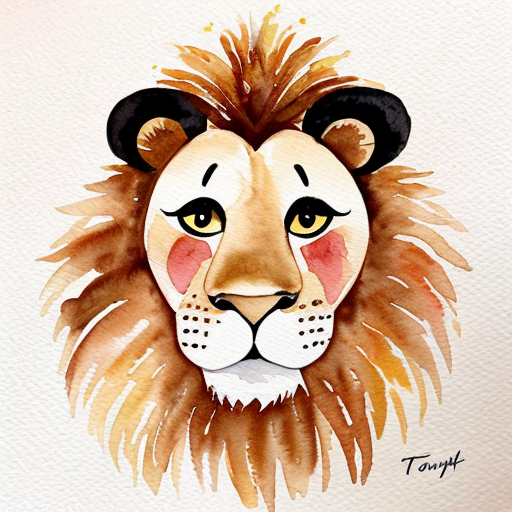 tony the lion puppet
