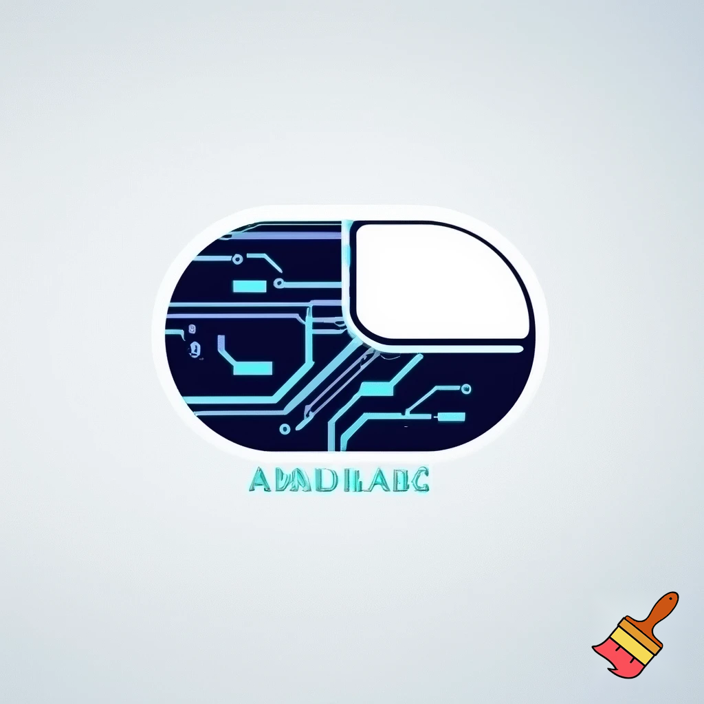 Modern minimal logo featuring a pill icon with AI circuit lines, and the text ‘AI Medicine Reviews’. Clean and professional medical-tech style.”