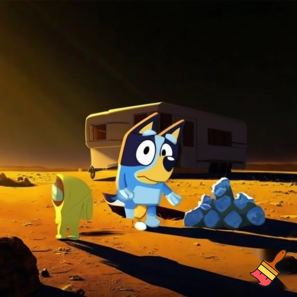 Bluey in breaking bad 