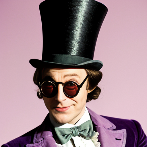 Top hat Willy Wonka