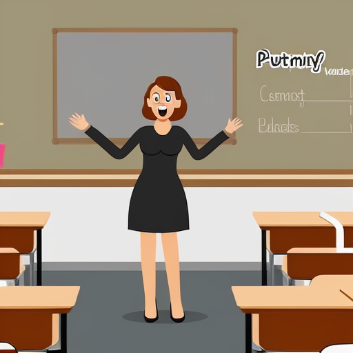 peanut butter jar yelling at kids in classroom