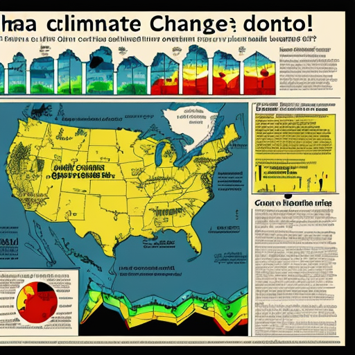 a scarrry climate change poster
