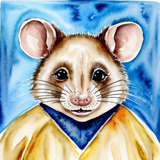  rat, evil, sinister, wearing prison outfit, mugshot style, no human