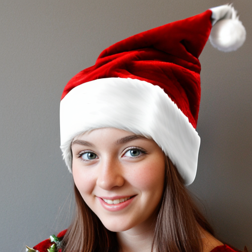 Christmas Santa Claus hat velvet elf hat