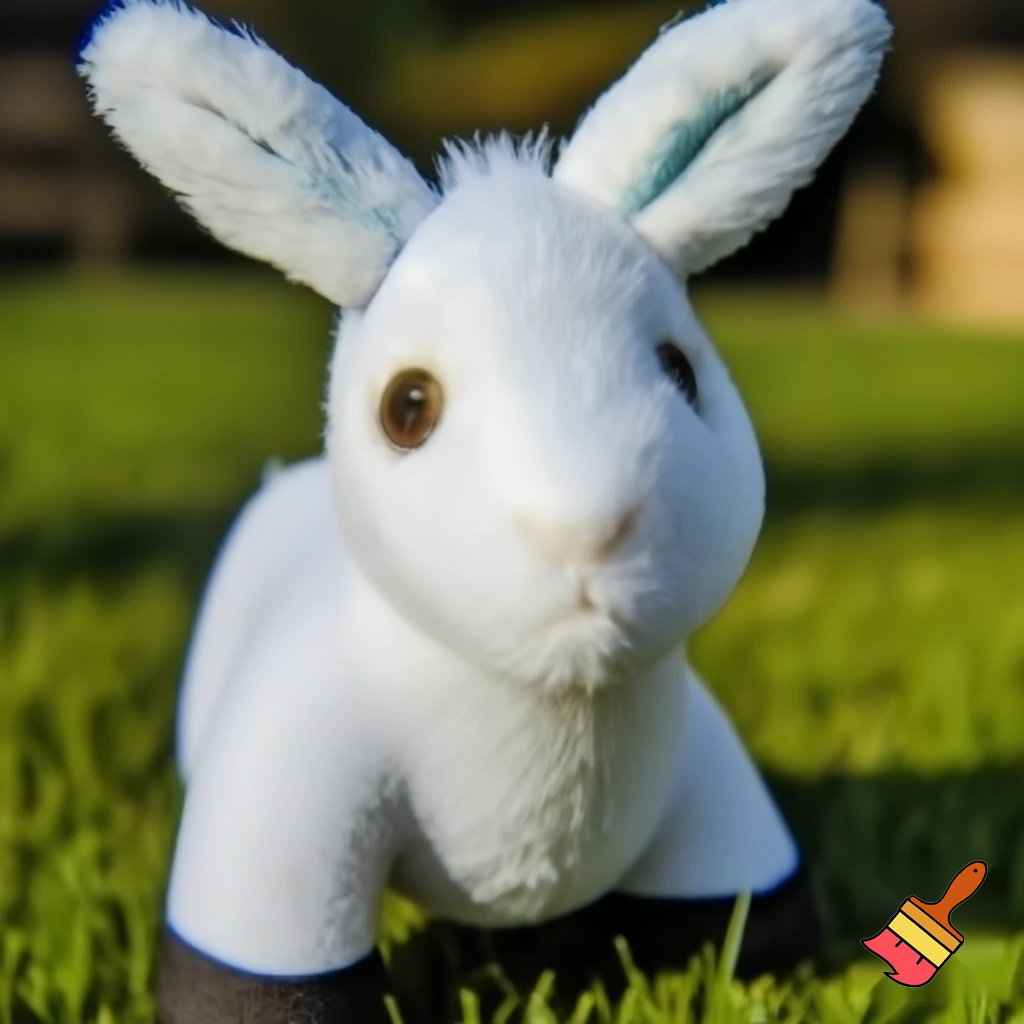 The toy Easter bunny and I see you little goat Dwayne your nasty little goat we never come back just go and never come back if you’re ugly go never come back