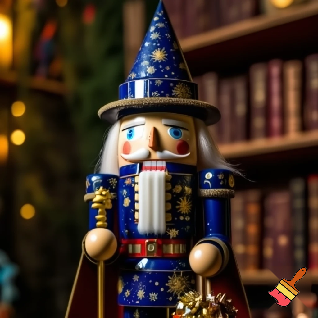 Wizard nutcracker Christmas wizard Nutcracker Santa Claus