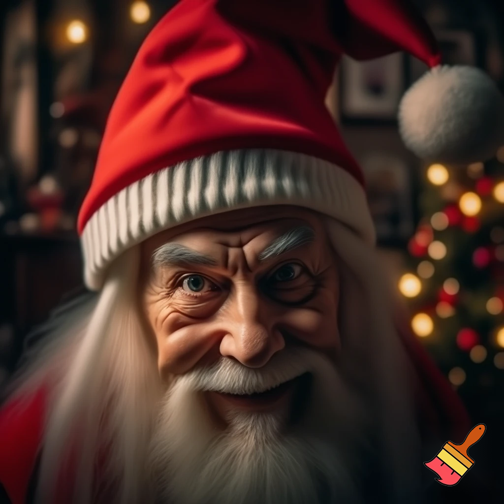 Wizard Christmas hat read