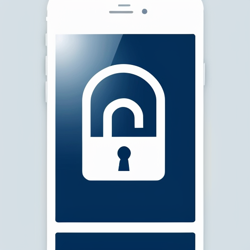 a simple security image in blue colour those suitable for otp screen