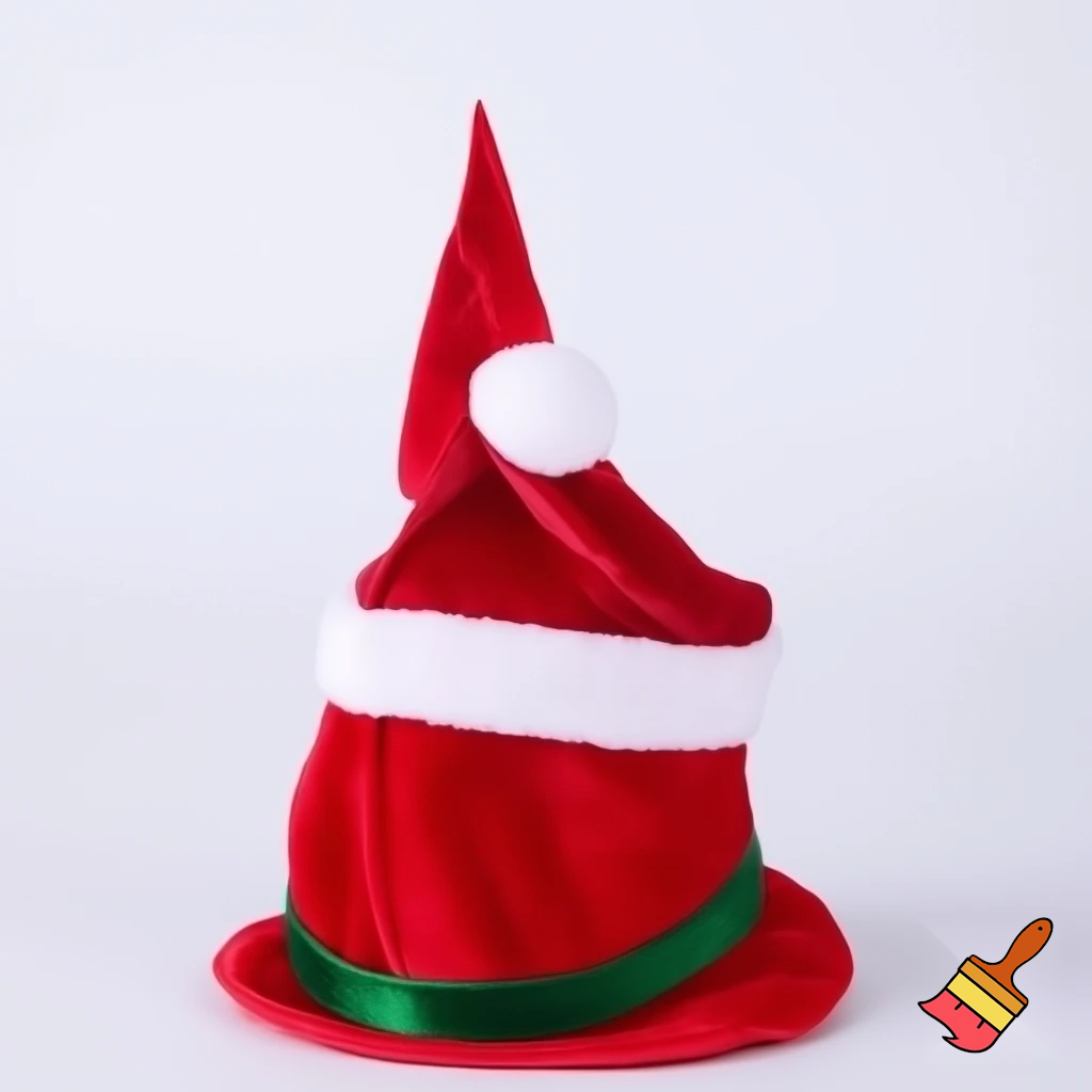 Christmas wizard hat Santa Claus hat velvet
