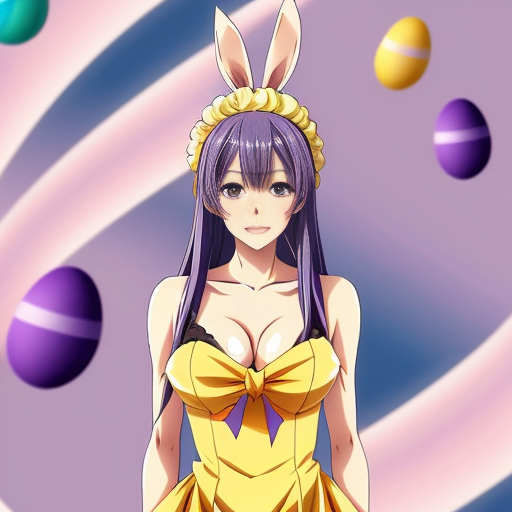  Purple and white Easter bunny headband top hat headband with gold